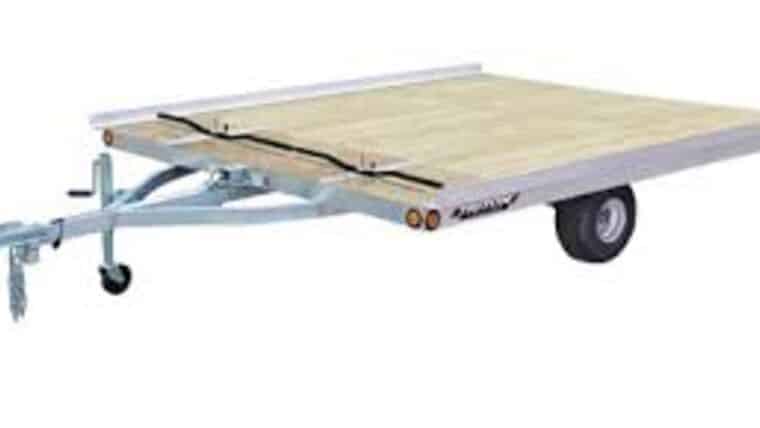 Snowmobile Trailer Rental – Open (2 Place) | Rental